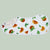Theoni Organic Muslin 3 Layers Burpy Bib(Set of 2) - Orange Blossoms